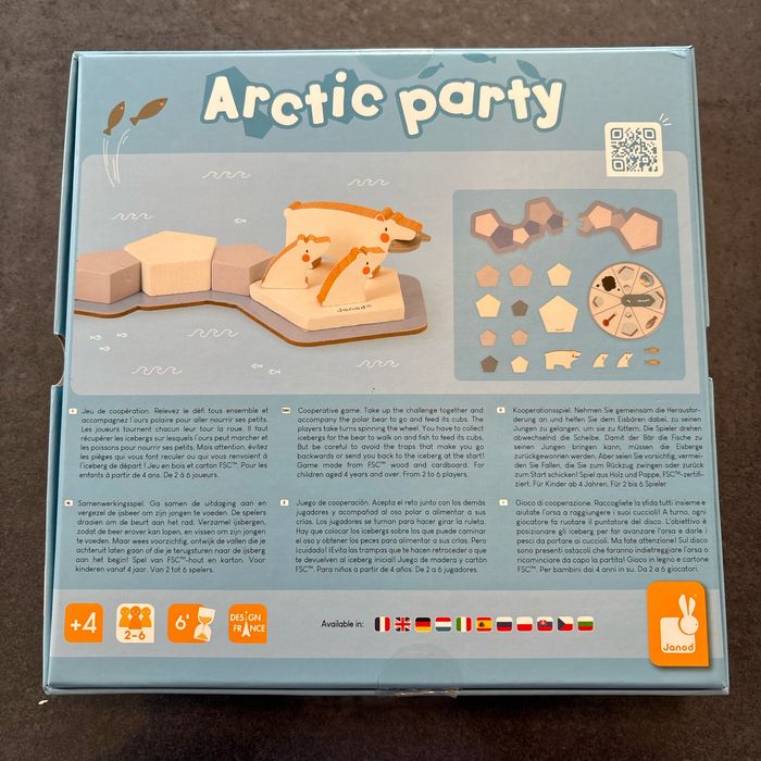 Jeu Arctic Party Janod neuf - photo numéro 2