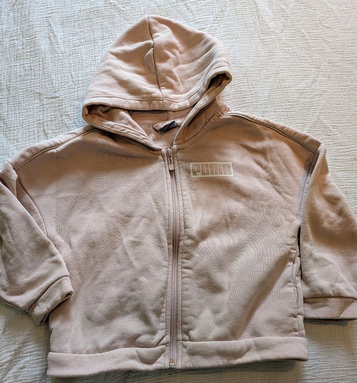 Veste Puma rose pâle