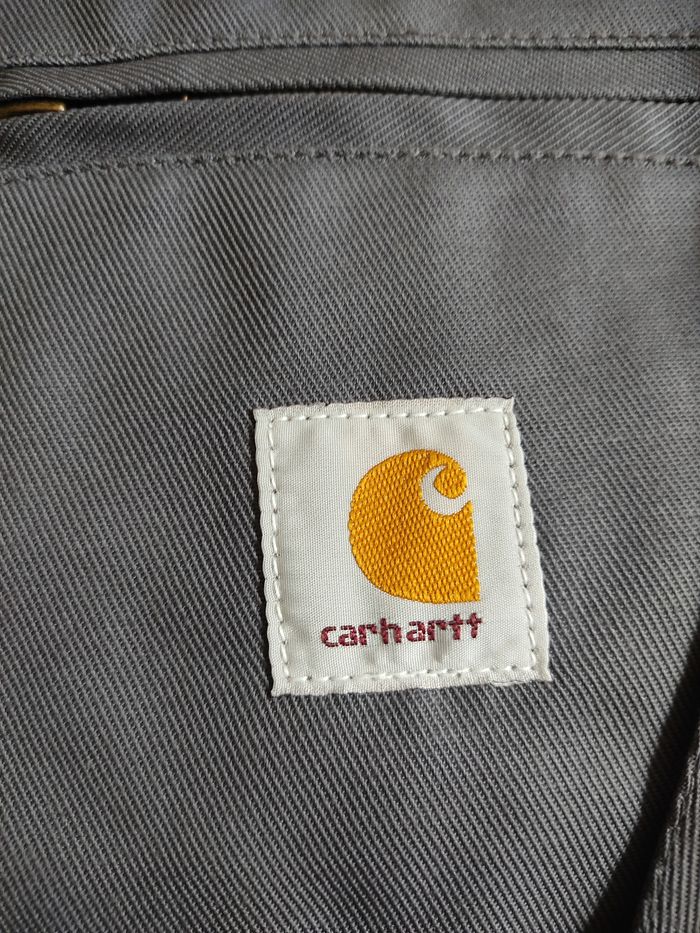Carhartt détroit jacket gris taille L - photo numéro 4