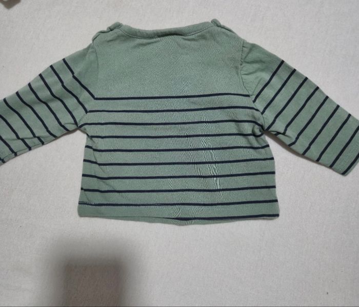 👶 T-shirt manches longues Tape à l’œil  – Taille 3 mois - photo numéro 2