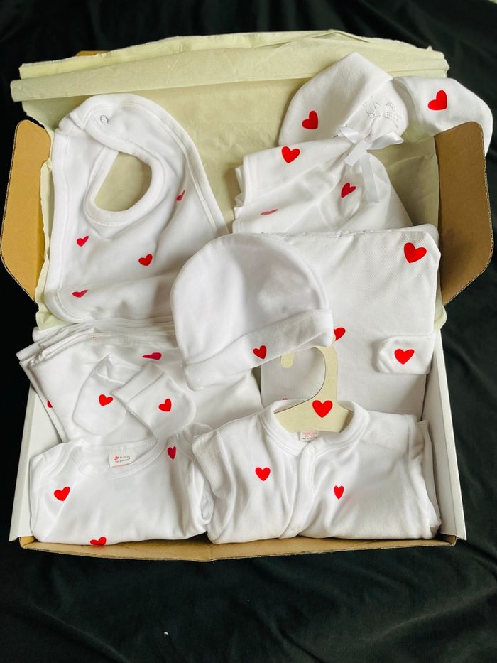 Coffret bébé cœur