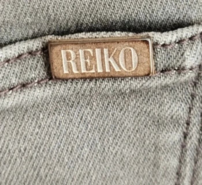 Jean gris et noir Reiko taille 38 - photo numéro 5