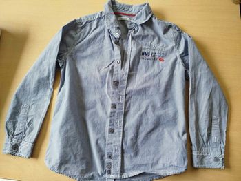 chemise manches longues 8 ans