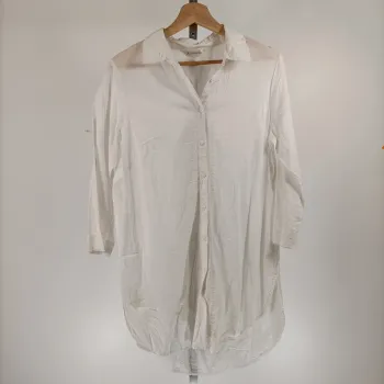 Chemise longue blanche - Accessorize chemise blanche coton Taille S - A039