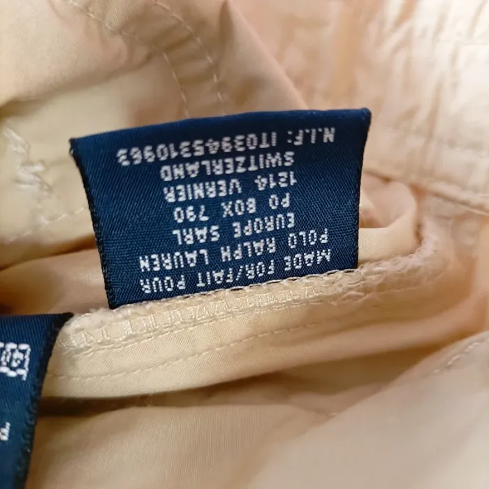 Pantalon cargo beige Ralph Lauren 100% coton - Taille 6 - Style utilitaire avec poches A593 - photo numéro 18