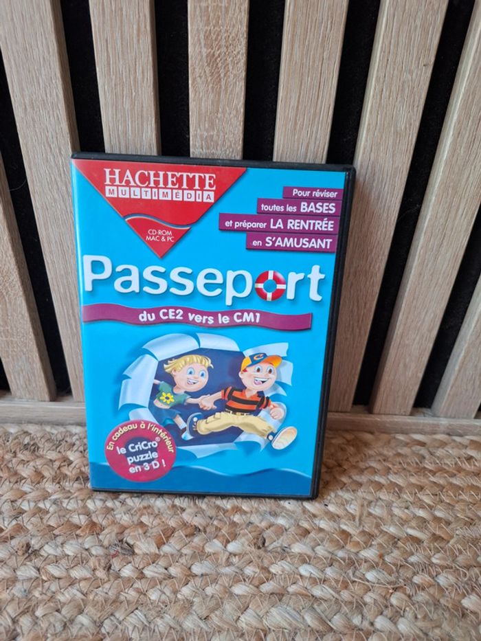 CD-ROM Passeport du CE2 vers le CM1 - photo numéro 1
