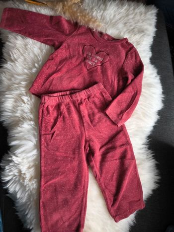 🥰 Pyjama 2 pièces Gémo au cœur de la nuit 24 mois 🥰