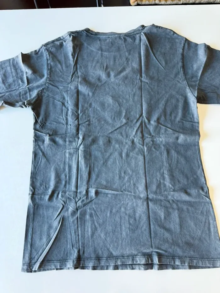 T-shirt ACDC gris strass stradivarius - photo numéro 5