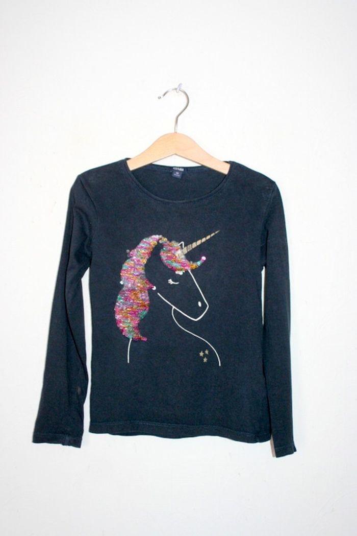 Tee-shirt bleu marine Kiabi 6 ans