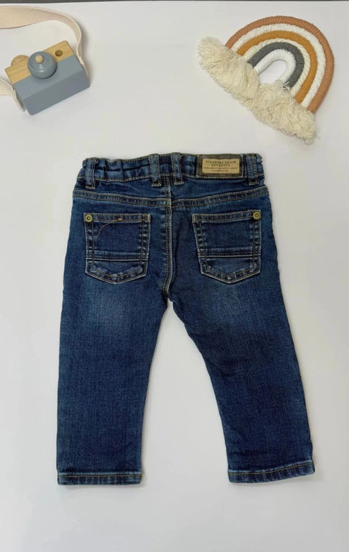 Jeans baby Zara boy 6-9 mois, 74 cm mois parfait état - photo numéro 2