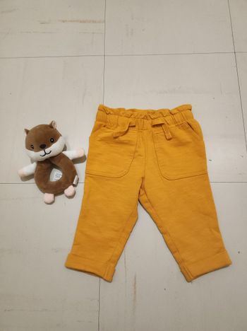 Pantalon La redoute couleur moutarde 6 mois