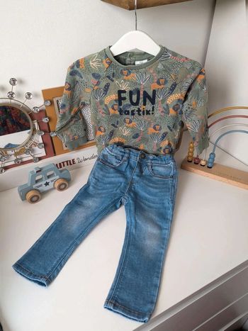 Ensemble  tao  Zara 12 mois  savane lion