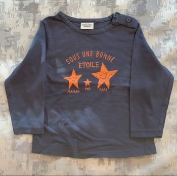 Pull fin manches longues bébé 18 mois – tape à l’œil – tbe