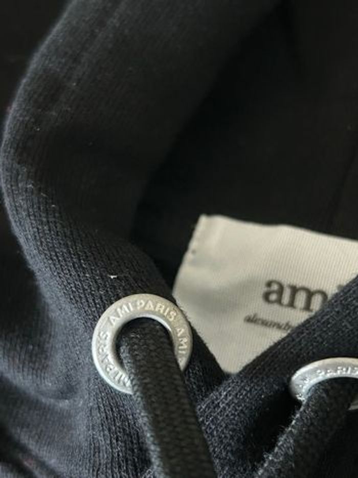 Sweat-shirt pull à capuche AMI Paris - Taille M - photo numéro 8