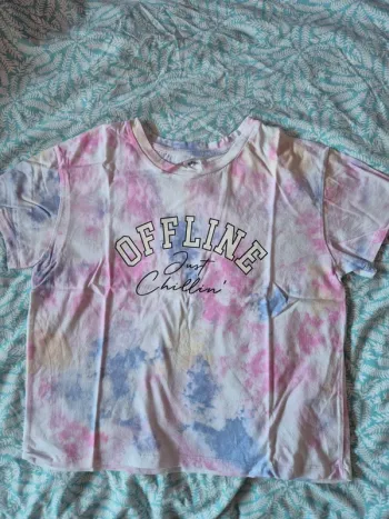 T-shirt effet tie and dyed Gemo