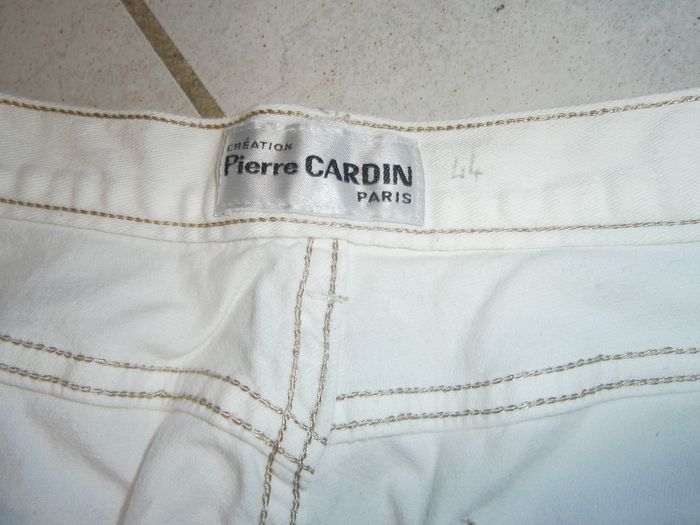 Jeans blanc PIERRE CARDIN Taille 42 - photo numéro 3