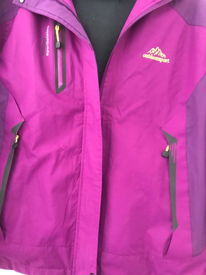 Blouson coupe-vent randonnée montagne ski Outdoorsport L/Xl - photo numéro 5