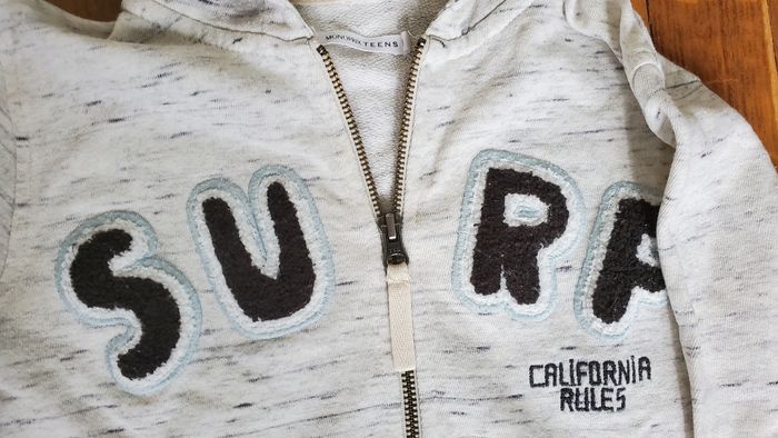 Sweat à capuche 10 ans - photo numéro 2