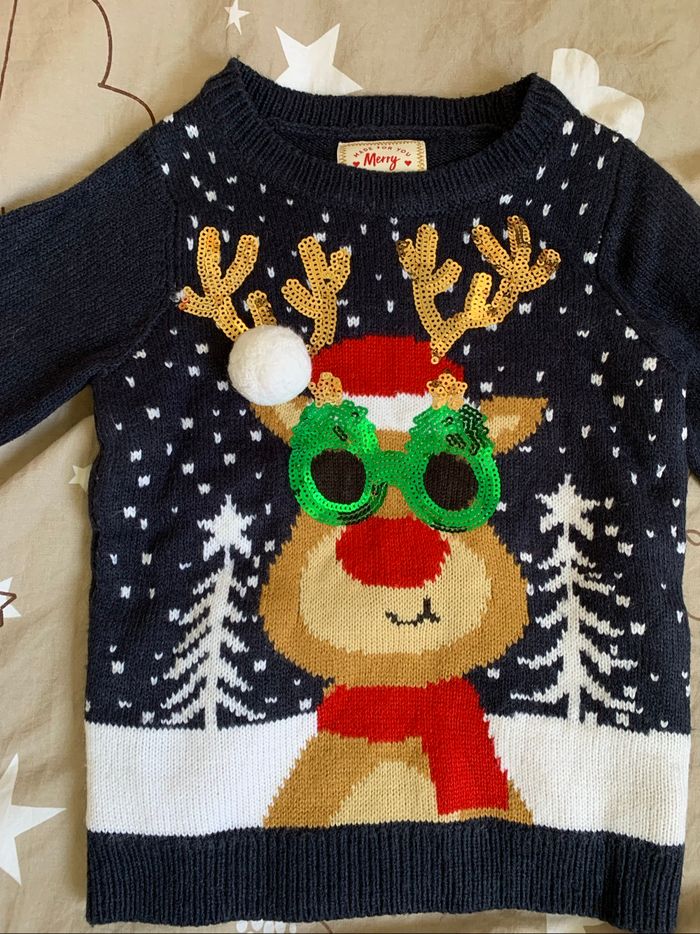 Pull de Noël 3/4 ans - photo numéro 2