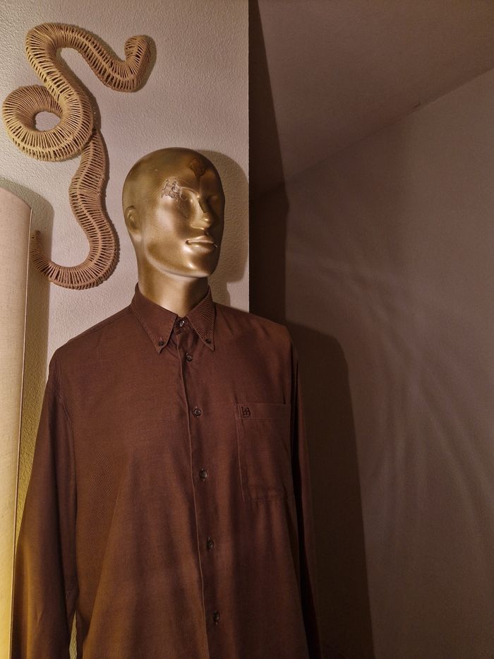 Chemise marron Hugo boss - photo numéro 6