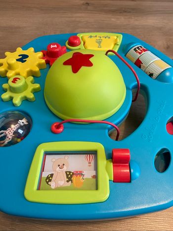 Table activité Sophie la girafe vice versa