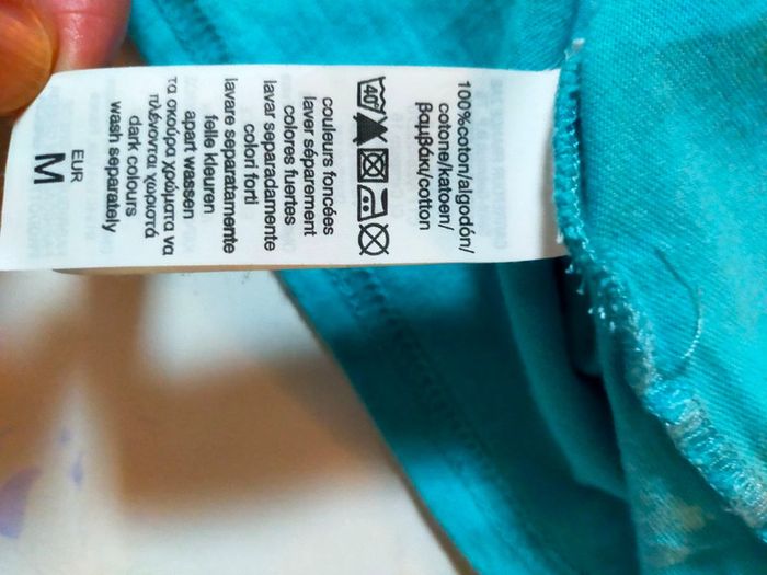 Haut turquoise à nouer – Tex Woman – Taille M - photo numéro 9