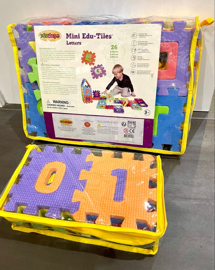 Dalles en mousse, lettres alphabet et chiffres - photo numéro 4