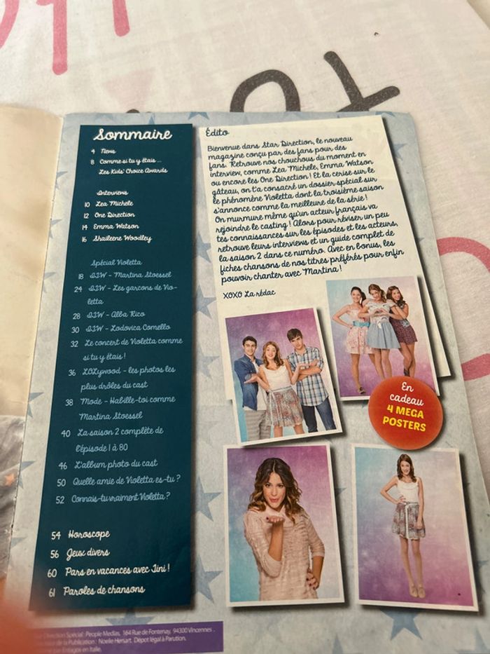Magazine Violetta - photo numéro 4
