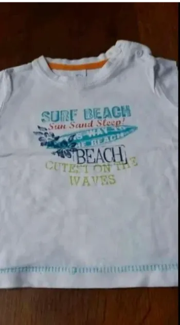tee-shirt  imprimé  18-24  mois