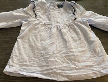 Chemisier bleu / Taille 18 mois