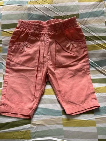 Pantacourt fille 6 mois