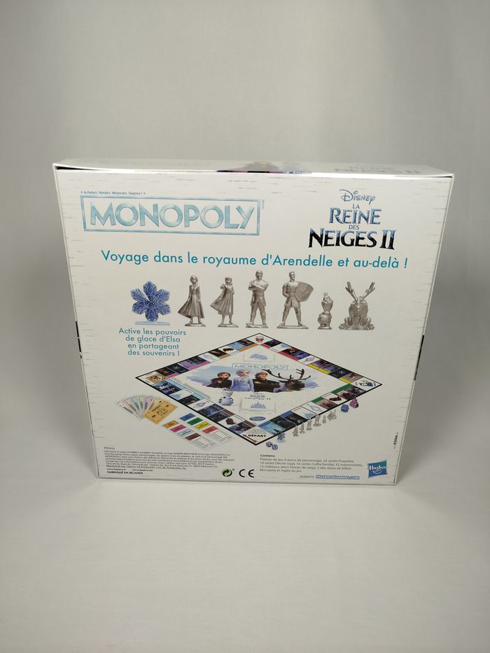 monopoly la reine des neiges 2 sous blister - photo numéro 3