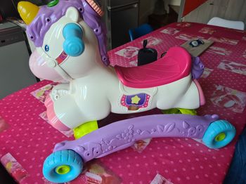 Licorne à bascule v tech 3 en 1