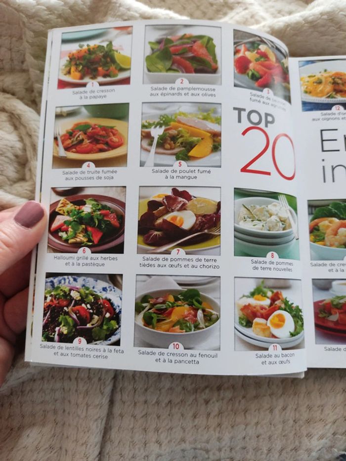 Livres de recettes 200 salades fruits et légumes - photo numéro 10