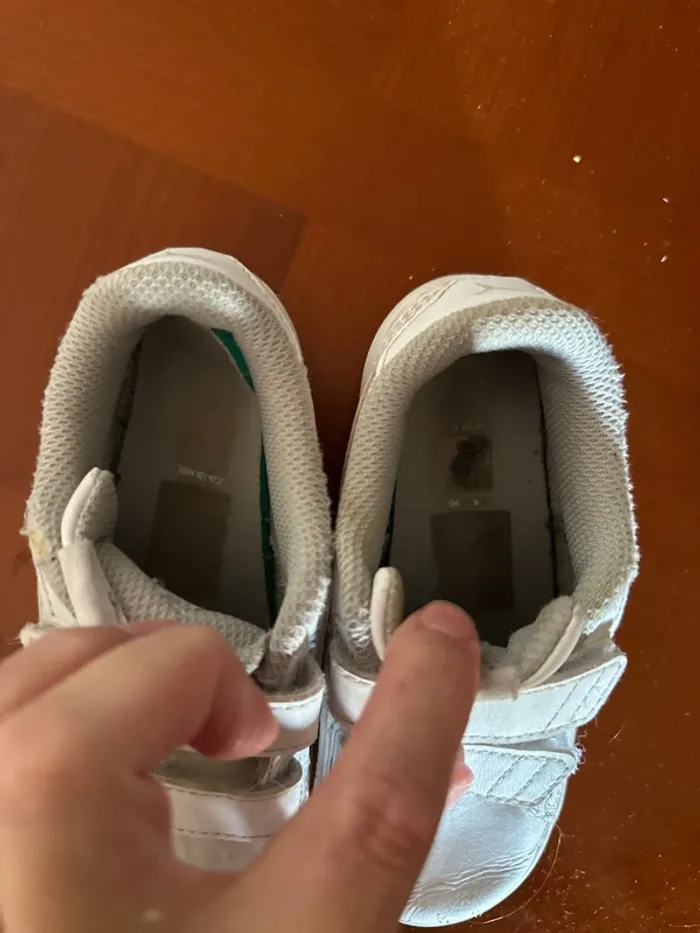 Baskets blanches, puma, taille 26 - photo numéro 4