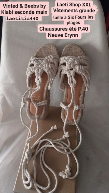 Chaussures été femme P.40