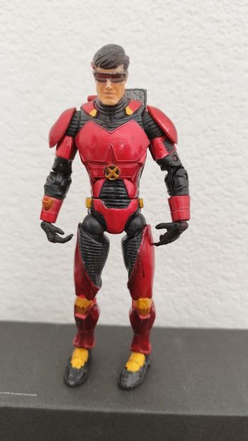 Figurine X-Men Cyclops Ruby Quartz Armor toy biz 2005 figure marvel cyclope