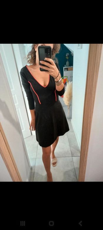 Robe noire liseret fushi Armani