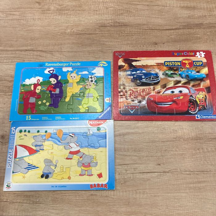 Lot de 3 puzzles