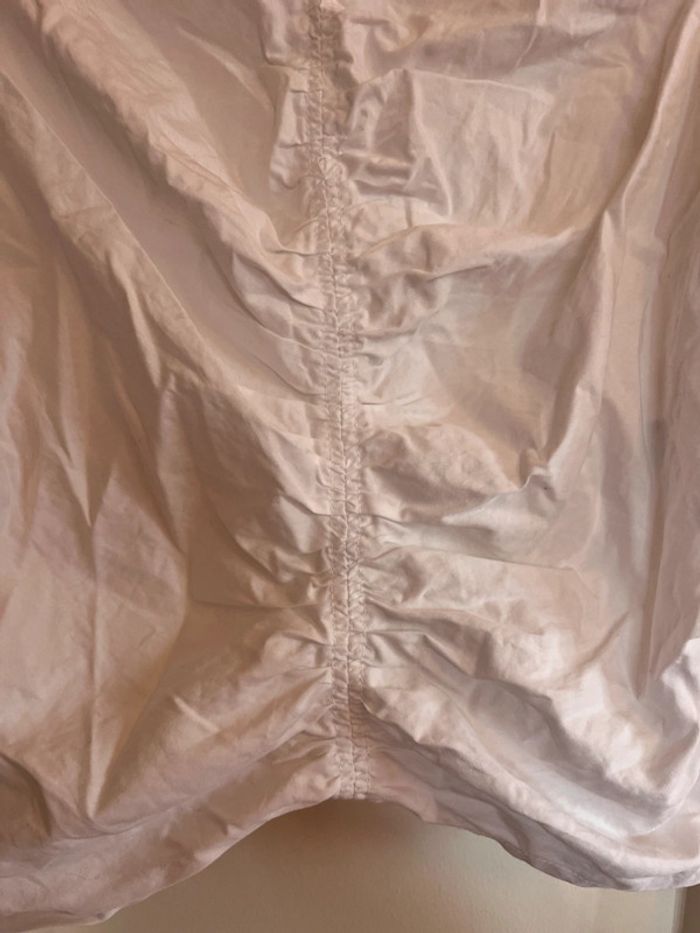 Blouse fronce blanche jennyfer taille L - photo numéro 5
