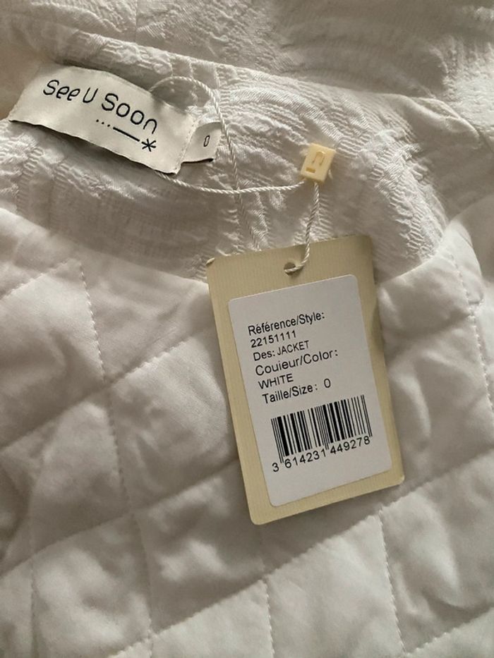Veste blanche - photo numéro 9