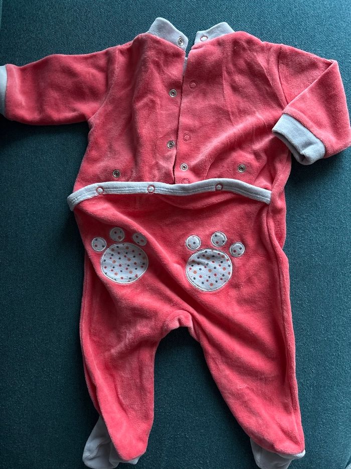 Lot de 2 pyjamas manches longues 3 mois - photo numéro 4