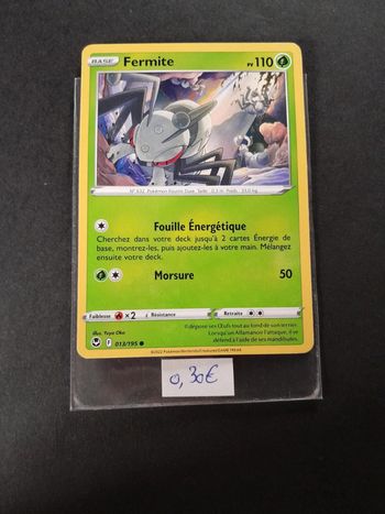 Carte Pokémon Fermite 013/195