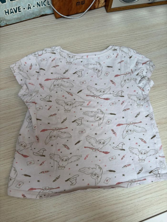 T-shirt Harry Potter Edwige H&M taille 110cm - photo numéro 4