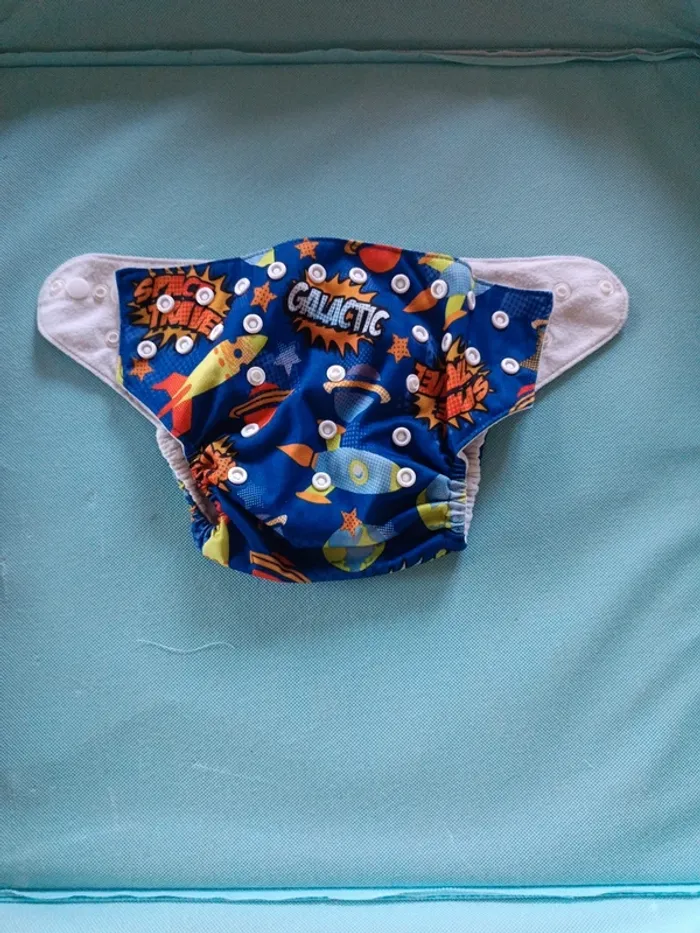 Couche lavable Galactic Little Bloom 0-3A - photo numéro 3