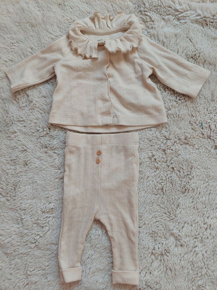 Ensemble vertbaudet taille un mois