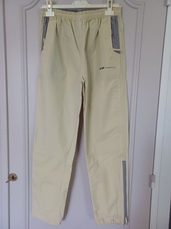Pantalon de sport Reebok jaune paille taille 14 ans