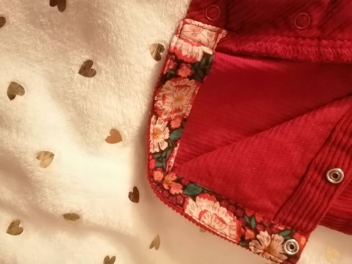 Salopette bébé fille 9 mois dpam - photo numéro 5