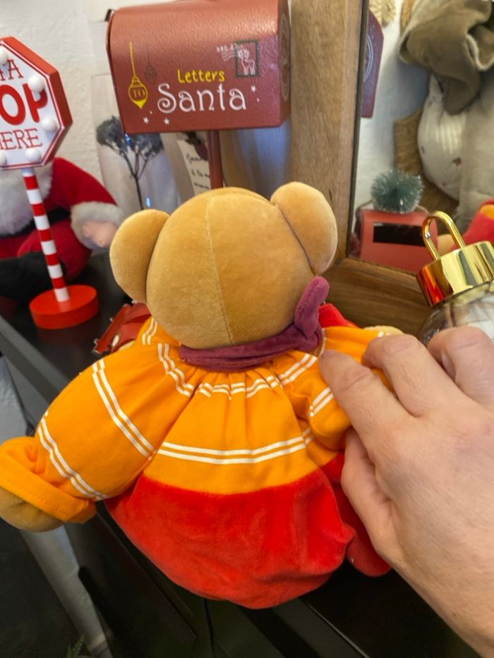 Grand ourson rouge Kaloo - photo numéro 2