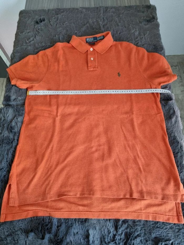 Polo manches courtes Ralph Lauren Orange, XL Hommes - photo numéro 12